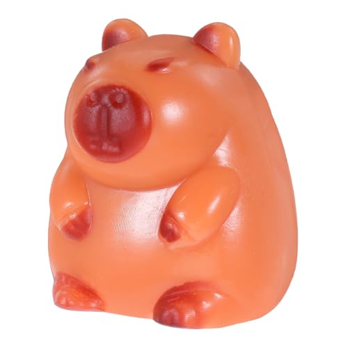 HEMOTON Capybara Pinch Music Extender Nasenpads Brillengestell Nasenpads Herrenschwamm Kleiner Trichter Körperschwamm Mini Trichter Badefässer Reinigungsschwamm Stressball von HEMOTON