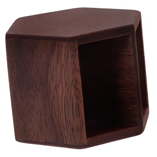 HEMOTON Couchtisch Aus Holz Puppenhaus Beistelltisch Dekorminiaturen Möbel Puppenmöbel Aus Holz Mini-haustisch Mini-Schreibtisch Mini-Tisch Mini-teetischdekoration Dark Brown Hölzern von HEMOTON
