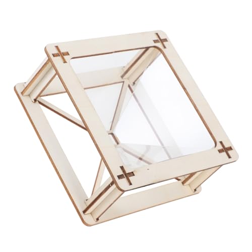 HEMOTON DIY Hologramm Projektor Bausatz für Interaktives Stem Lernspielzeug Optik und Licht Experiment Fördert Wissenschaftsinteresse und Visualisierung zu Hause und Schule von HEMOTON