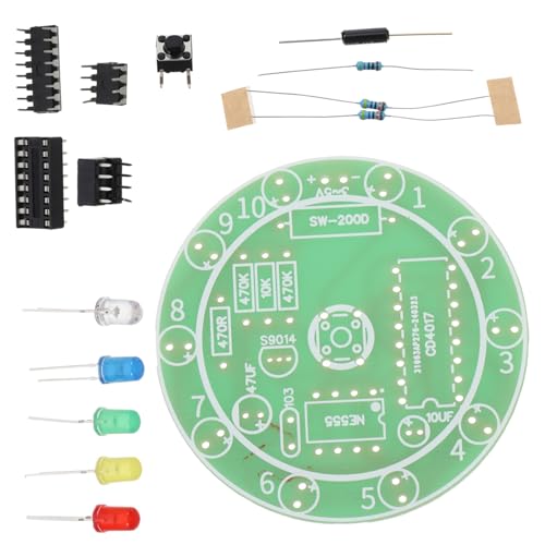 HEMOTON DIY Löten Übungskit für Anfänger mit Elektronik Trainingsplatine Vielseitiges Lötset mit Schaltkreisplatine für Erwachsene Praktisches Elektronik Bausatz für Schulbildung und HEMOTON DIY Löten Übungskit für Anfänger mit Elektronik Trainingsplatine Vielseitiges Lötset mit Schaltkreisplatine für Erwachsene Praktisches Elektronik Bausatz für Schulbildung und von HEMOTON