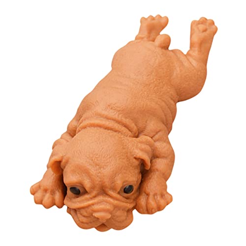 HEMOTON Dekompressionsspielzeug Party für kinderspielzeug spielsachen hühner Drückbares Tier Partygeschenke in Hundeform Brown von HEMOTON