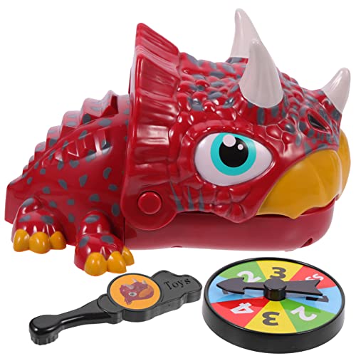 HEMOTON Dinosaurier Fingerbeißen Rotes Spiel für Familienparty Kreatives Lernspielzeug für Feinmotorik und Lustige Rollenspiele von HEMOTON