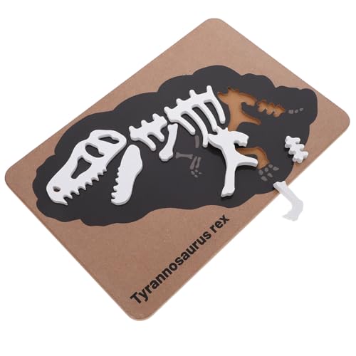 HEMOTON Dinosaurier-Fossilien-Puzzle Hölzernes Dinosaurier-Puzzle Dino-Skelett-Knochen-Puzzle Montessori-Kognitives Spielzeug Lernspielzeug Für Kinder Kleinkinder HEMOTON Dinosaurier-Fossilien-Puzzle Hölzernes Dinosaurier-Puzzle Dino-Skelett-Knochen-Puzzle Montessori-Kognitives Spielzeug Lernspielzeug Für Kinder Kleinkinder von HEMOTON