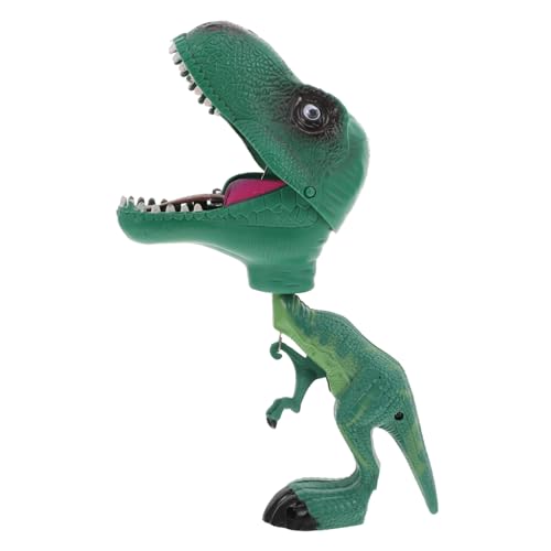 HEMOTON Dinosaurier Handclip Badepuppe Für Die Marionetten Eltern Interaktive Tierhand Früherziehung Kunststoff Grün von HEMOTON