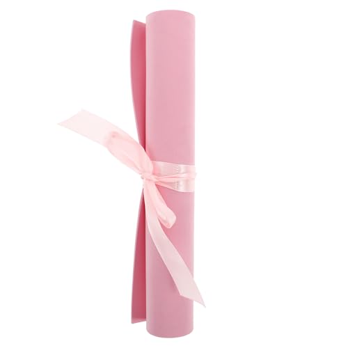 HEMOTON Kleiner Fitness Matte für Puppen Yogamatte für Mädchenpuppen Sportzubehör für Puppenhaus Selbstgemacht Puppenzubehör Bequemes Trainingszubehör von HEMOTON
