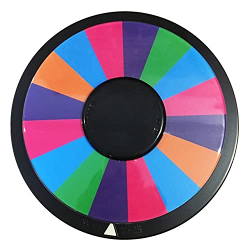 HEMOTON Doppelseitige Plattenspieler-Spiele-Requisiten Drehrad für Preise Henne tun doppelt Partyzubehör Tabletop-Roulette Spielrad Rad Spiel Spinnrad-Spiel Drehradspiel Acryl von HEMOTON