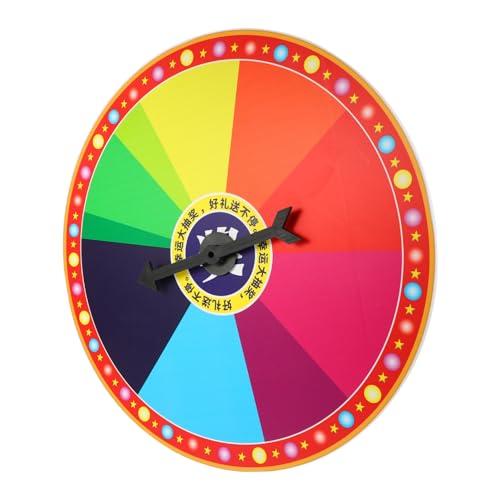 HEMOTON Drehscheibe Tisch-preisrad Auto Spielrad Würfel Preisrad Trocken Abwischbar Wagen Desktop-Roulette-Rad Rennrad Propellerrad Lehren Spinnen Zappeln Rad Spiel Drehbar Plastik von HEMOTON