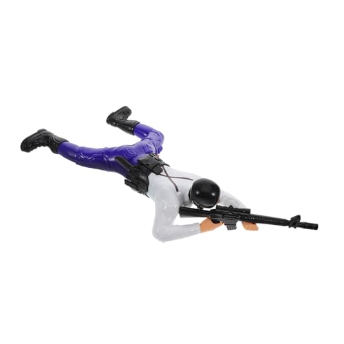 HEMOTON Elektrisches Soldatspielzeug Kriechende Soldaten Actionfiguren Für Jungen Interaktives Für Soldatenspielzeug Spielzeugsoldaten Mini-Soldaten-Figuren Plastik von HEMOTON