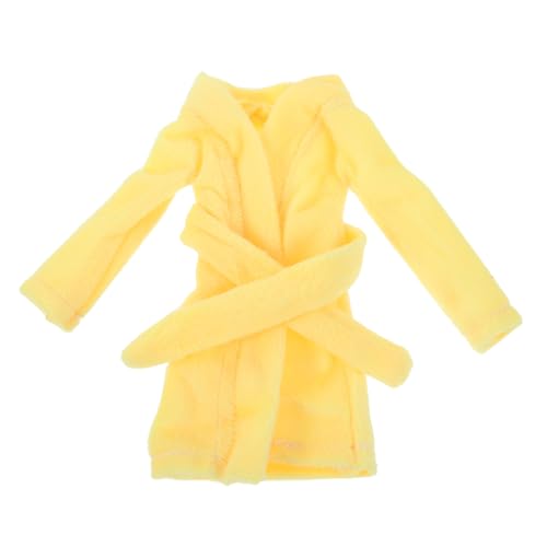 HEMOTON Elfen Pyjama Badepuppen Zubehör Puppenzubehör Für DIY Projekte Puppennachtwäsche Für Puppen Pyjama Schlafanzug Puppenkleidung Zum Puppen Bademantel Outfit Gelber Plüsch HEMOTON Elfen Pyjama Badepuppen Zubehör Puppenzubehör Für DIY Projekte Puppennachtwäsche Für Puppen Pyjama Schlafanzug Puppenkleidung Zum Puppen Bademantel Outfit Gelber Plüsch von HEMOTON