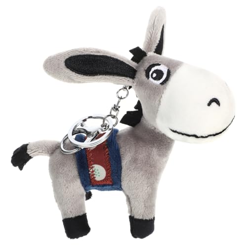 HEMOTON Esel Schlüsselanhänger Plüschtier Puppenspiel für Haustiere, Anhänger Tierischer Plüschpuppe zum Aufhängen 12cm HEMOTON Esel Schlüsselanhänger Plüschtier Puppenspiel für Haustiere, Anhänger Tierischer Plüschpuppe zum Aufhängen 12cm von HEMOTON