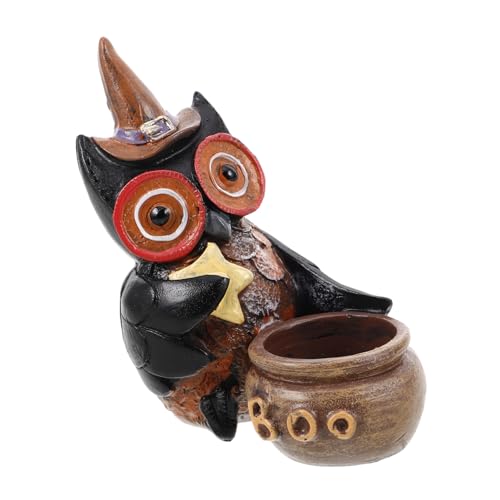 HEMOTON Eulen Kerzenhalter Tier Kerzenhalter Halloween Eulen Spinnennetz Rasenornamente Kerzenständer Für Zuhause Dochte Halloween Kerzenständer Dekoration Ranken Teelicht HEMOTON Eulen Kerzenhalter Tier Kerzenhalter Halloween Eulen Spinnennetz Rasenornamente Kerzenständer Für Zuhause Dochte Halloween Kerzenständer Dekoration Ranken Teelicht von HEMOTON