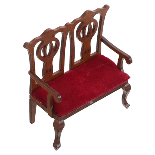 HEMOTON Exquisites Holzdesign Vintage Puppenhausmöbel Für Kreative Rollenspiele Für Wohnzimmer Und Puppenhaus Dekoration von HEMOTON