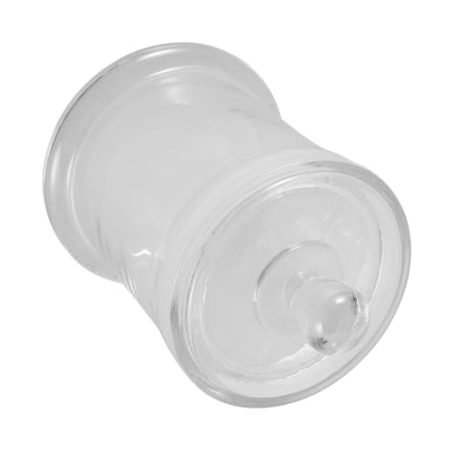 HEMOTON Färbegefäß aus Glas Glasbecken glasgefäß Probenbehälter aus Glas Färbebehälter aus Glas Gestell für Mikroskop-Objektträger Färbeglas für Objektträger Laborglas Transparent von HEMOTON