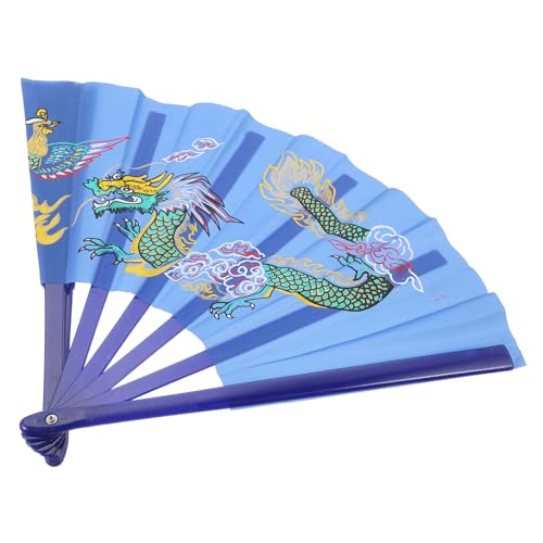 HEMOTON Faltbarer Tai Chi Handfächer Kung Fu Performance Fan aus Robustem Leichter Sport und Tanzfächer für Festival Party und Traditionelle Chinesische Tanzaufführungen HEMOTON Faltbarer Tai Chi Handfächer Kung Fu Performance Fan aus Robustem Leichter Sport und Tanzfächer für Festival Party und Traditionelle Chinesische Tanzaufführungen von HEMOTON