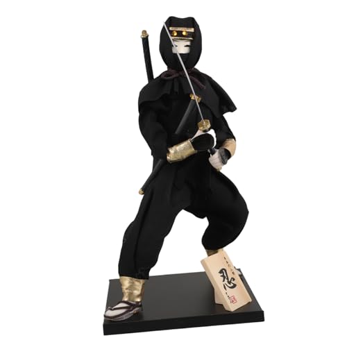 HEMOTON -Figur Japanische Puppen Sammlerpuppen Kunstvolle Puppen Traditionelle japanische Deko Ninja Deko Figur japanische -Statue traditionelle japanische Puppe Gips Black HEMOTON -Figur Japanische Puppen Sammlerpuppen Kunstvolle Puppen Traditionelle japanische Deko Ninja Deko Figur japanische -Statue traditionelle japanische Puppe Gips Black von HEMOTON