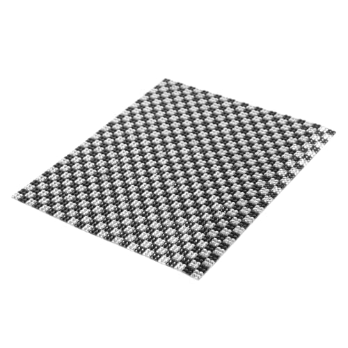 HEMOTON Fliesentapete Puppe Heimwerken Miniaturfiguren Wand Bad Tapetenziegel Tapetenfliesen Mini-tapete Zum Abziehen Und Aufkleben Plastik von HEMOTON