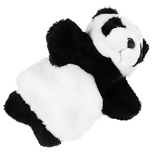 HEMOTON Früherziehung Plüsch Riesenpanda Requisiten Süße Puppe Handpuppe Puppenpuppen Hände Puppe Für Handpuppe Stoff von HEMOTON