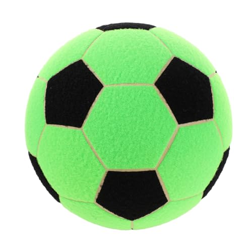 HEMOTON Fußballtraining Filzball Fußballpfeil Für Spiel Aufblasbare Fußbälle Für Fußballparty Fußball Im Freien Aufblasbares Fußballtraining Im Freien Kinderfußballspielzeug Grüner Gummi von HEMOTON