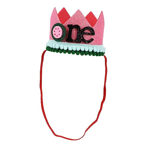 HEMOTON Geburtstag Partyhut Krone Dickes Design Langlebig und Formstabil Leichter Partyhut für Mädchen und Jungen Bunte Geburtstagskrone für Geburtstag Praktische Partydeko von HEMOTON