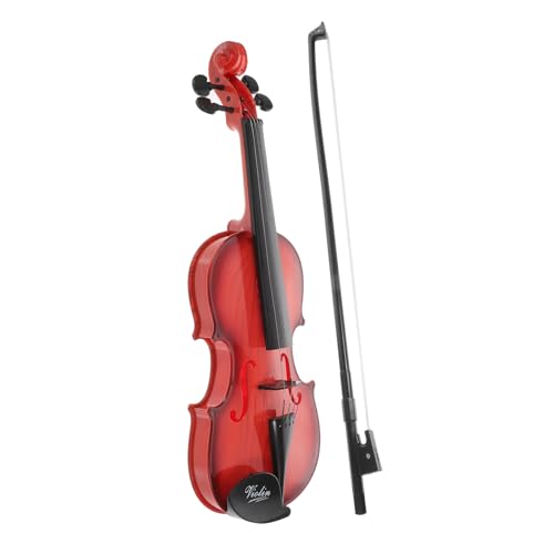 HEMOTON Geigenspielzeug Geigenform Design Musikinstrumentenspielzeug Kindergeigenmodell Für Kleinkinder Kindermusikinstrumente Kindergeige Für Anfänger Spielzeuggeige Kunststoff HEMOTON Geigenspielzeug Geigenform Design Musikinstrumentenspielzeug Kindergeigenmodell Für Kleinkinder Kindermusikinstrumente Kindergeige Für Anfänger Spielzeuggeige Kunststoff von HEMOTON