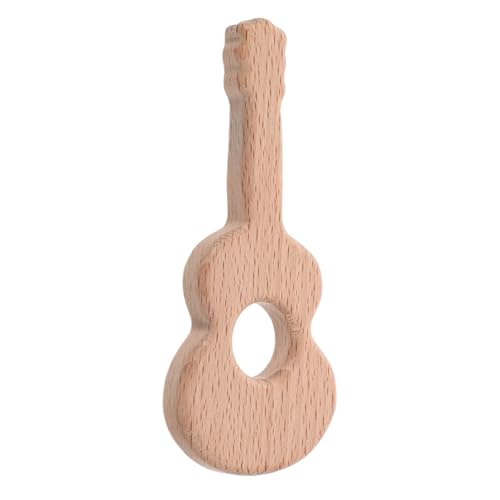 HEMOTON Niedliches Mini-Gitarren-Ornament Kognitives Spielzeug Für Kinder Dekoratives Musikinstrument Sicher Für Kleinkinder Feinmotorik Heimdekoration von HEMOTON