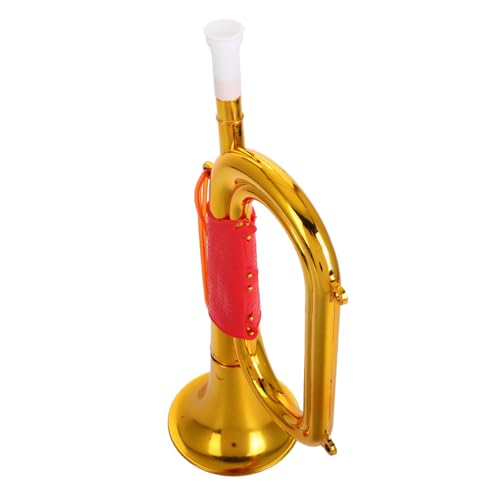 HEMOTON Goldene Trompete für Einfach zu Bedienendes Blasinstrument Musikspielzeug für Partys und Bühnenaufführungen Fördert Musikalische Erkundung und Rollenspiele HEMOTON Goldene Trompete für Einfach zu Bedienendes Blasinstrument Musikspielzeug für Partys und Bühnenaufführungen Fördert Musikalische Erkundung und Rollenspiele von HEMOTON