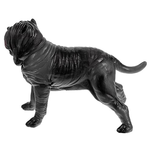 HEMOTON Kunststoff Hund Figur Realistische Hund Modell Tier Modell Haustier Hund Ornament HEMOTON Kunststoff Hund Figur Realistische Hund Modell Tier Modell Haustier Hund Ornament von HEMOTON