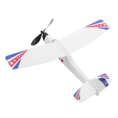 HEMOTON Gummibandflugzeug Handwurfflugzeug Fliegendes Flugzeugspielzeug Fliegende Spielzeugflugzeuge Für Gummibandflugzeug Set Kleinkind Flugzeugspielzeug Segelflugzeug Handstart von HEMOTON
