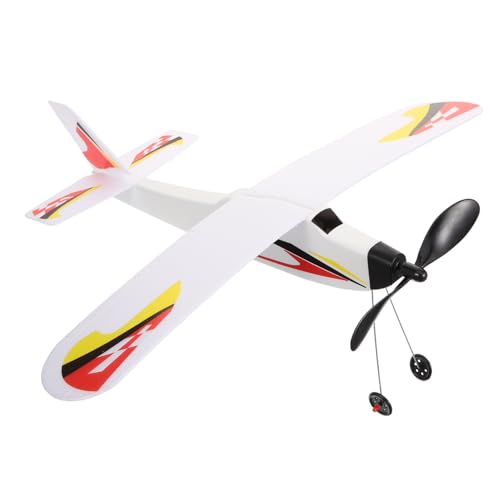 HEMOTON Gummiband Flugzeug Kit Spielzeug Flugzeug Segelflugzeug Modellflugzeug Jungen Und Mädchen Outdoor Spielspielzeug Zufälliger Stil von HEMOTON