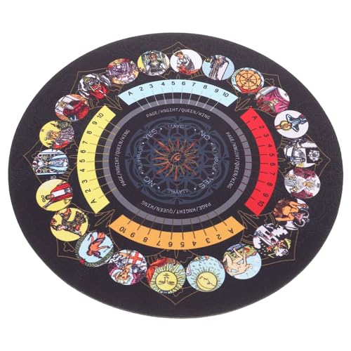 HEMOTON Gummiunterlage Tarot Tischdecke Wahrsagerei Heidnischer Altar Tarot Kartenhalter Füller Tarot Karten Tarot Lesetuch Tarot Deck Affirmation Schraubstock Tarot Tarot Kartentuch Kit HEMOTON Gummiunterlage Tarot Tischdecke Wahrsagerei Heidnischer Altar Tarot Kartenhalter Füller Tarot Karten Tarot Lesetuch Tarot Deck Affirmation Schraubstock Tarot Tarot Kartentuch Kit von HEMOTON