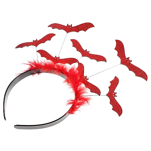 HEMOTON Halloween Fledermaus Haarreif Cosplay Stirnband Bat Headband für Mädchen Universalgröße Party Karneval Karnevalsaccessoire HEMOTON Halloween Fledermaus Haarreif Cosplay Stirnband Bat Headband für Mädchen Universalgröße Party Karneval Karnevalsaccessoire von HEMOTON