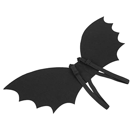 HEMOTON Halloween Fledermaus Kostüm Zubehör Cosplay Flügel Verstellbarem für Gruselige Partys Fotografie und Halloween Feiern Leicht und Bequem von HEMOTON