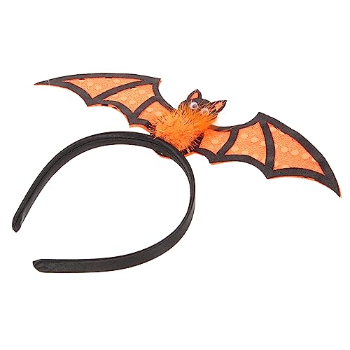 HEMOTON Halloween Fledermaus Stirnband für Damen Leichtes Formstabiles Stoffhaarband mit Flauschigem Ball Dekoratives Halloween Kostüm Accessoire für Party und Alltag Bequemes Langlebiges HEMOTON Halloween Fledermaus Stirnband für Damen Leichtes Formstabiles Stoffhaarband mit Flauschigem Ball Dekoratives Halloween Kostüm Accessoire für Party und Alltag Bequemes Langlebiges von HEMOTON
