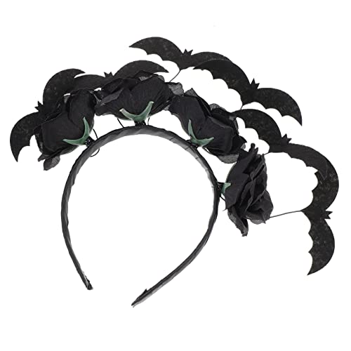 HEMOTON Halloween Haarreif Fledermaus für Kostümparty Leicht und Bequem für Erwachsene Passend zu Verschiedenen Outfits und Rollenspielkostümen HEMOTON Halloween Haarreif Fledermaus für Kostümparty Leicht und Bequem für Erwachsene Passend zu Verschiedenen Outfits und Rollenspielkostümen von HEMOTON