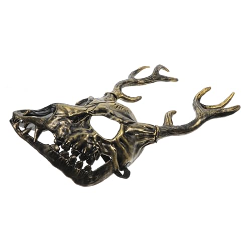HEMOTON Halloween Hirschgeweih Maske Abnehmbar Tier Masquerade Kostüm Requisite für Rollenspiele und Party Einzigartiges Design für Halloween Maskenball Cosplay und Theateraufführungen HEMOTON Halloween Hirschgeweih Maske Abnehmbar Tier Masquerade Kostüm Requisite für Rollenspiele und Party Einzigartiges Design für Halloween Maskenball Cosplay und Theateraufführungen von HEMOTON