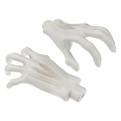 HEMOTON Halloween-Simulationshand Halloween-Schlauchboote animiert Anzeige Halloween Halloween assecoires realistische gefälschte Hand beängstigende gefälschte Hand Plastik Grey von HEMOTON