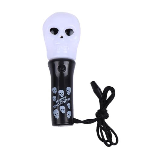 HEMOTON Halloween-leuchtstab Ö Leuchtstäbe Blinken Leuchtender Stab Festival-led-stick Led-leuchtstab Halloween-flash-stick Halloween-stick-stütze Led-flash-stick Led -stick Weiß von HEMOTON