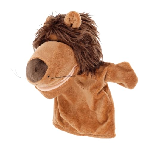 HEMOTON Handpuppe Für Jungen Und Mädchen Spielzeug Stofftier Handpuppen Wildtierpuppe Für Jungen Und Mädchen Zufällige Farbe von HEMOTON
