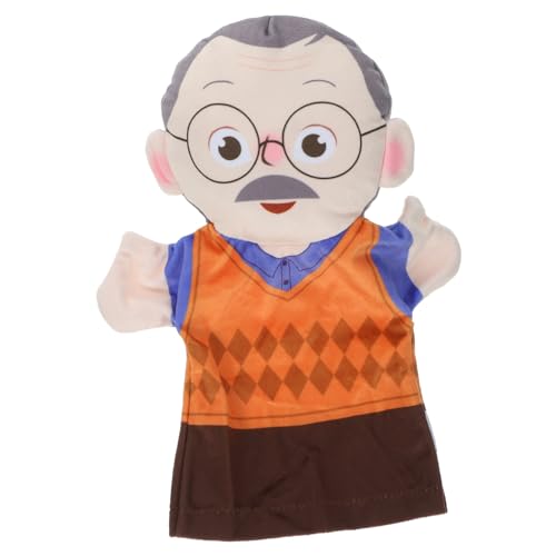 HEMOTON Handpuppe für Geschichtenerzählen Realistische Figur mit Integriertem Formguss Fördert Hand Auge Koordination und Eltern Junge Mädchen Interaktion und Geburtstagsgeschenk für von HEMOTON