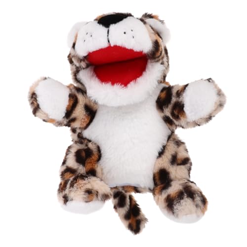 HEMOTON Handpuppe tierisches Plüschtier Simulation Tiermodell Geschichte erzählende Marionette Cartoon-Marionette Cartoon-Tierpuppe Tierkopfpuppe von HEMOTON