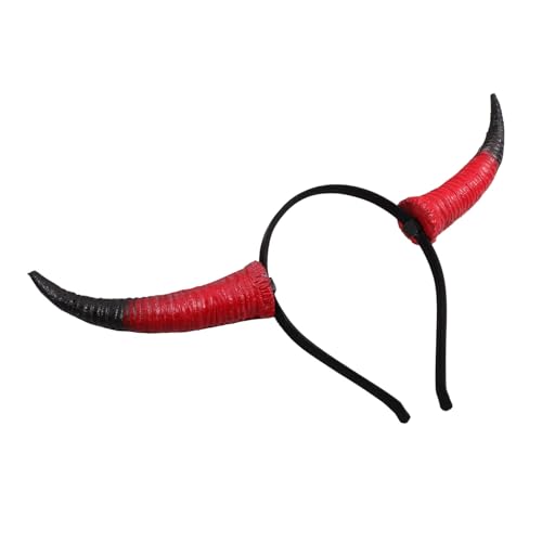 HEMOTON Hörner Stirnband für Halloween Schafhorn Kopfschmuck für Cosplay Partys Leicht und Bequem für Kostüme mit Design und Hochwertigem Material HEMOTON Hörner Stirnband für Halloween Schafhorn Kopfschmuck für Cosplay Partys Leicht und Bequem für Kostüme mit Design und Hochwertigem Material von HEMOTON