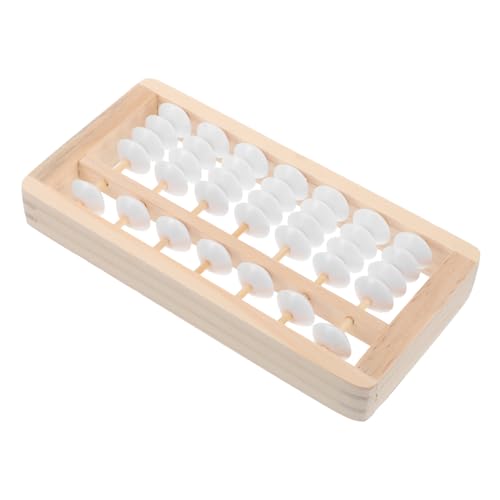 HEMOTON Holz-abakus-Spielzeug Für Babys Pädagogisches Mathematik-Spielzeug Mini-Perle Für Kindergeburtstagsfotos von HEMOTON
