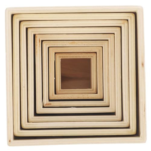HEMOTON Holz Stapelspielzeug Set für Lernspielzeug mit Bunten Planeten Geeignet für Frühe Entwicklung und Kreative Spielstunden Fördert Logisches und Eltern Junge Mädchen Interaktion von HEMOTON