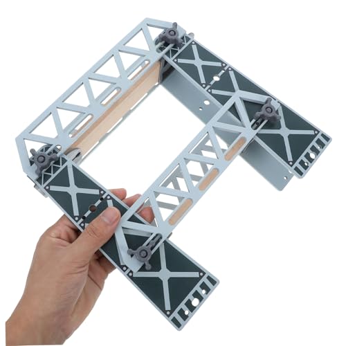 HEMOTON Holzeisenbahn Brücke aus Holz Abnehmbare Doppelte Kompatibel mit Modell und Plastikschienen Vielseitig Kombinierbar Robustes Zubehör für Lernen HEMOTON Holzeisenbahn Brücke aus Holz Abnehmbare Doppelte Kompatibel mit Modell und Plastikschienen Vielseitig Kombinierbar Robustes Zubehör für Lernen von HEMOTON
