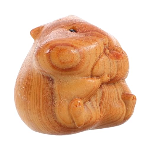 HEMOTON Holzhandwerk Kleine Tierstatuen Holzgeschnitzte Hamsterstatue Holzhamsterkunst Holzgeschnitzte Tiere Geschnitztes Hamsterdekor Hamster Heimdekoration Mini Hamsterskulptur Khaki HEMOTON Holzhandwerk Kleine Tierstatuen Holzgeschnitzte Hamsterstatue Holzhamsterkunst Holzgeschnitzte Tiere Geschnitztes Hamsterdekor Hamster Heimdekoration Mini Hamsterskulptur Khaki von HEMOTON
