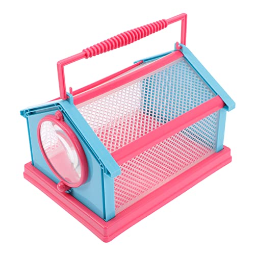 HEMOTON Insekten Beobachtungsbox für Tragbarer Insektenkäfig mit Belüftung für Outdoor Experimente und Naturerkundungen Blau von HEMOTON
