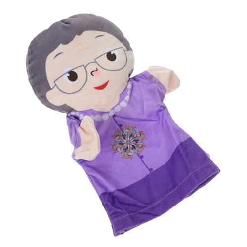 HEMOTON Interaktive Handpuppen-Requisiten Für Mini- Minibrille Für Puppe Plüsch Handpuppe Figuren Tragbare Ringe Puppen-Sonnenbrillen-Ornamente Kinderringe Pp Baumwolle von HEMOTON