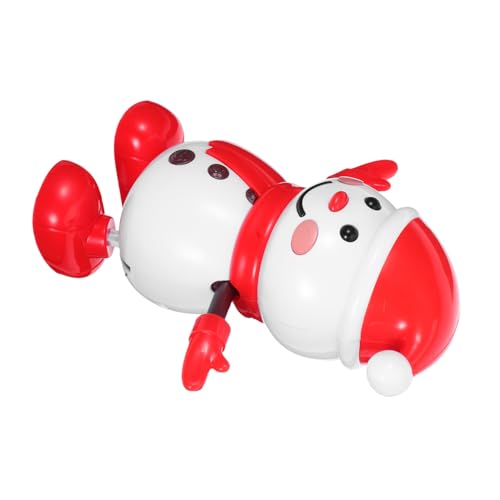 HEMOTON Interaktiver Tanzender Schneemann Weihnachtsdeko Musikalische Winterfigur für Weihnachtsfeier Partygeschenk Kunststoff Sicher Vielseitig von HEMOTON