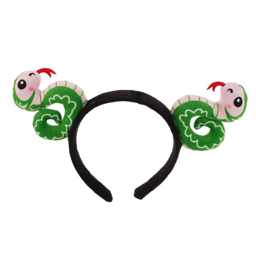 HEMOTON Jahr des Schlangenkopfschmucks Kostüm Band ausgestopft Stirnbänder schlangen haarschmuck Plüsch-Schlangenhaar-Accessoire Das Jahr des Schlangenhaar-Accessoires Plastik Green HEMOTON Jahr des Schlangenkopfschmucks Kostüm Band ausgestopft Stirnbänder schlangen haarschmuck Plüsch-Schlangenhaar-Accessoire Das Jahr des Schlangenhaar-Accessoires Plastik Green von HEMOTON