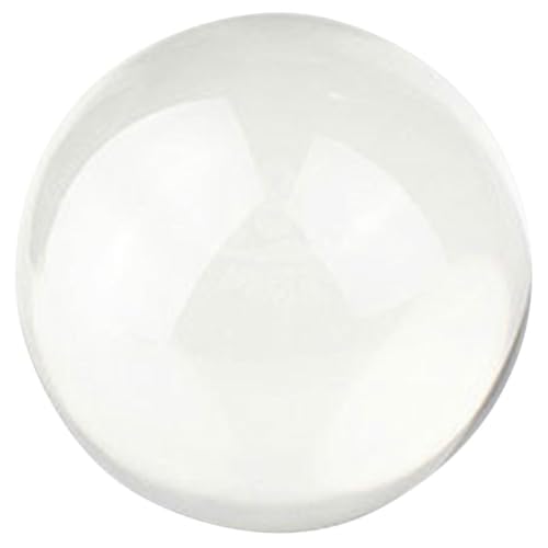 HEMOTON Jonglierbälle aus Acryl Akrobatischer Ball akrobatische Bälle acrylkugel Akrobatik zubehör Wohnkultur Ornament klare Kugel Jonglier-Performance-Tool transparente Kugel Linse von HEMOTON
